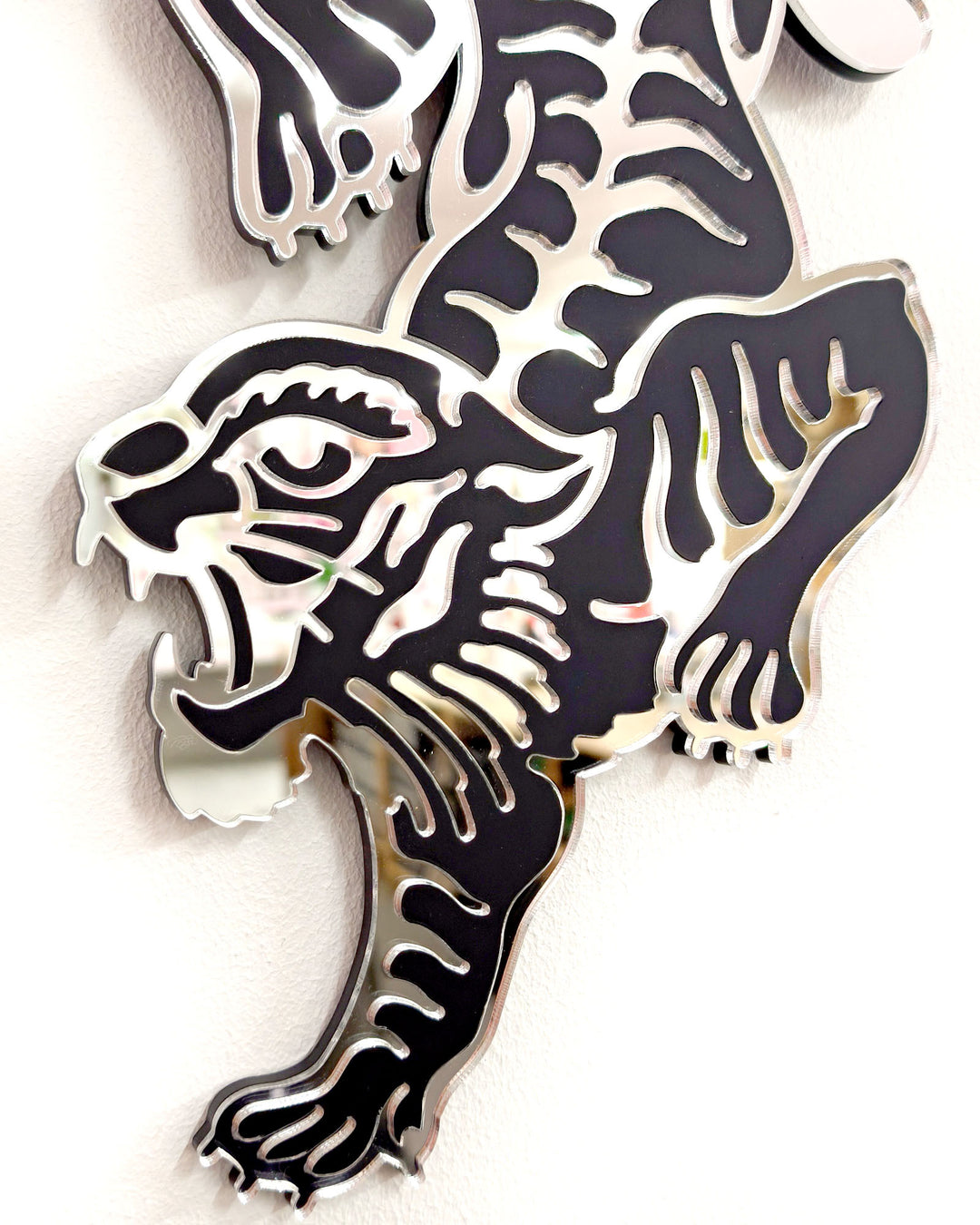 Small Tiger Wall Hanging (Black)
