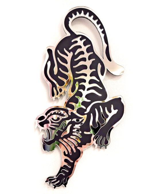 Small Tiger Wall Hanging (Black)