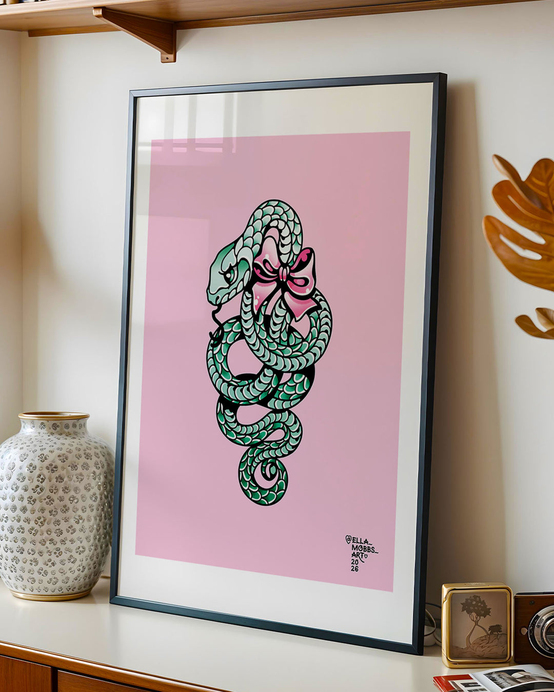 Snake Cutie Print