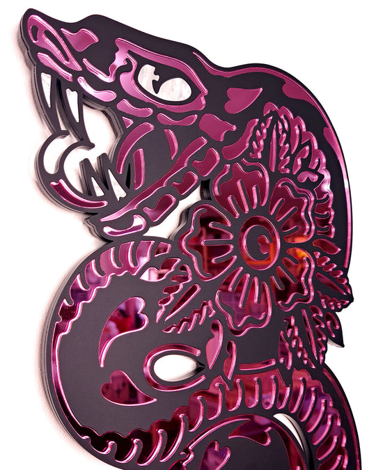 Snake Wall Hanging (Black)