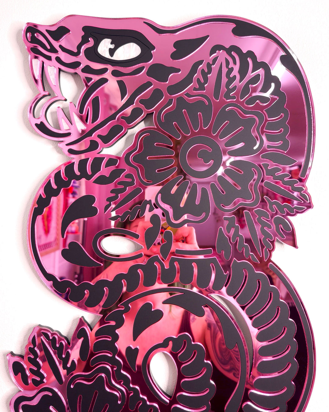 Snake Wall Hanging (Pink)