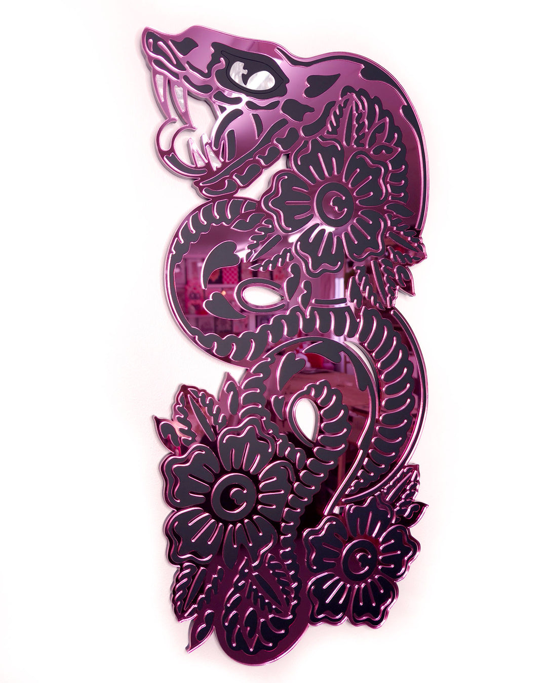 Snake Wall Hanging (Pink)