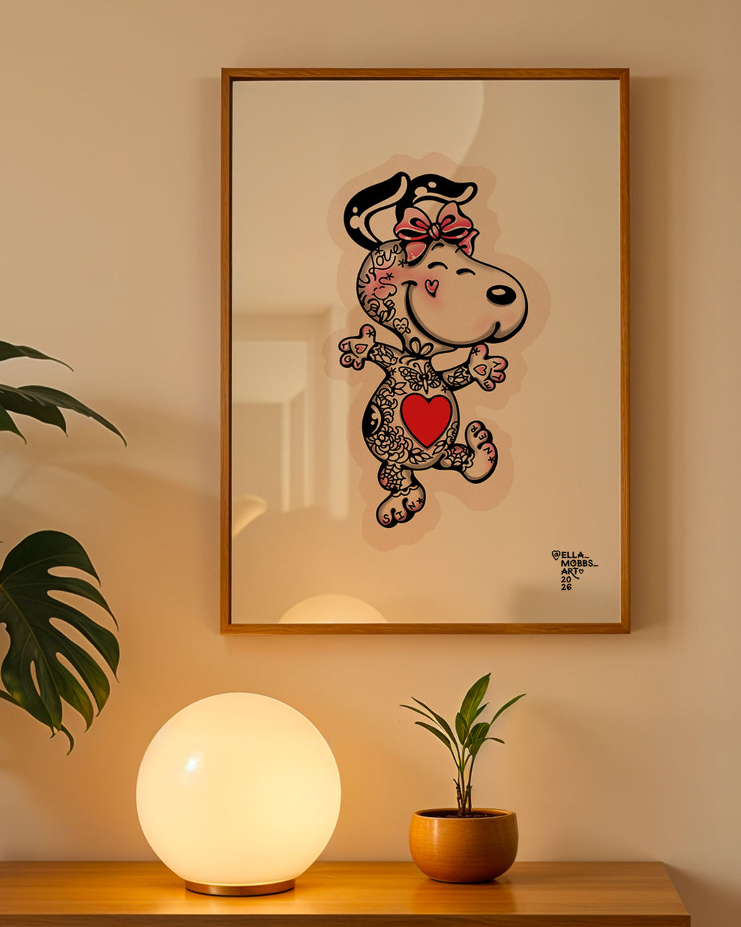 Snoopy Print