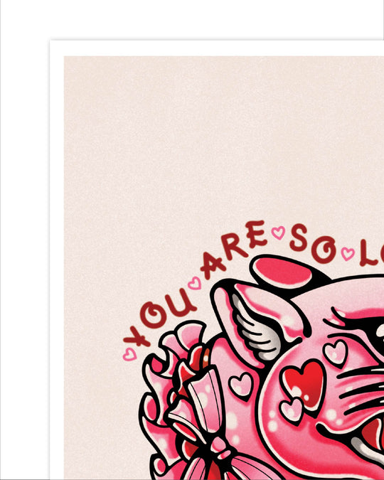 So Loved Panther Print - Ella Mobbs