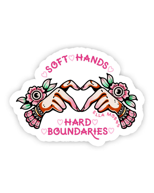 Soft Hands Sticker - Ella Mobbs