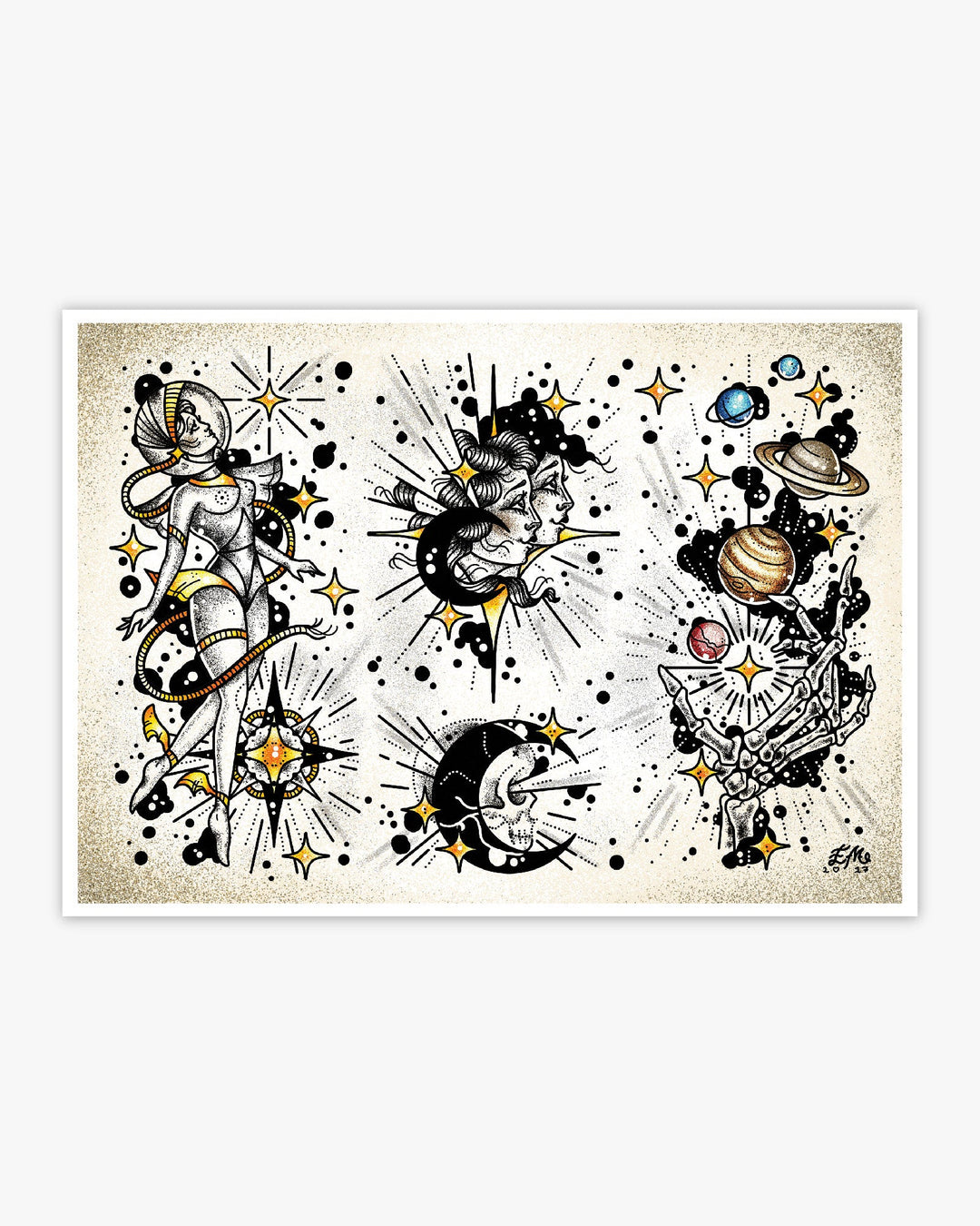 Space Print - Ella Mobbs