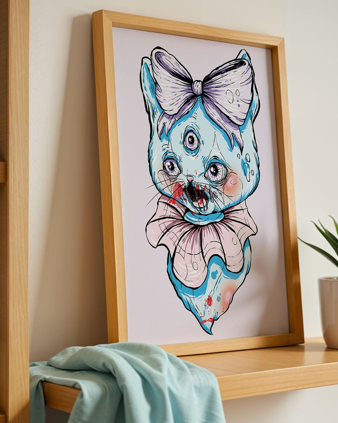 Speak No Evil Print - Ella Mobbs