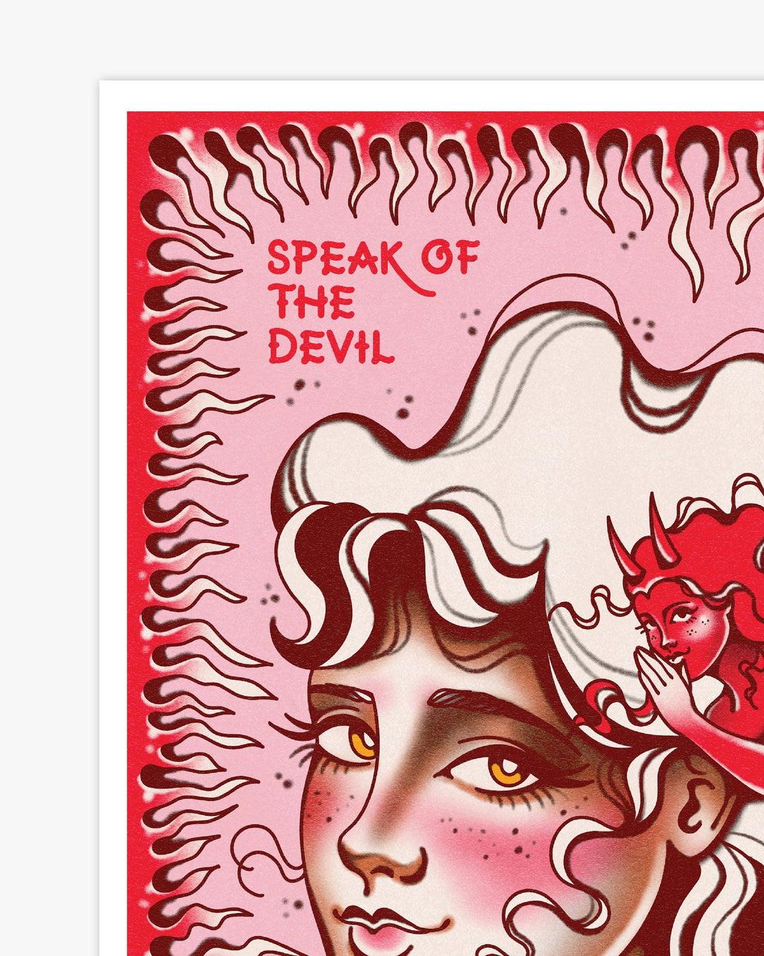 Speak of the Devil Print - Ella Mobbs