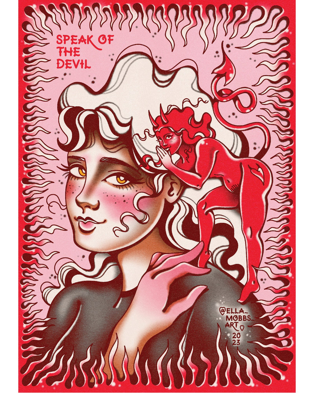 Speak of the Devil Print - EllaMobbs