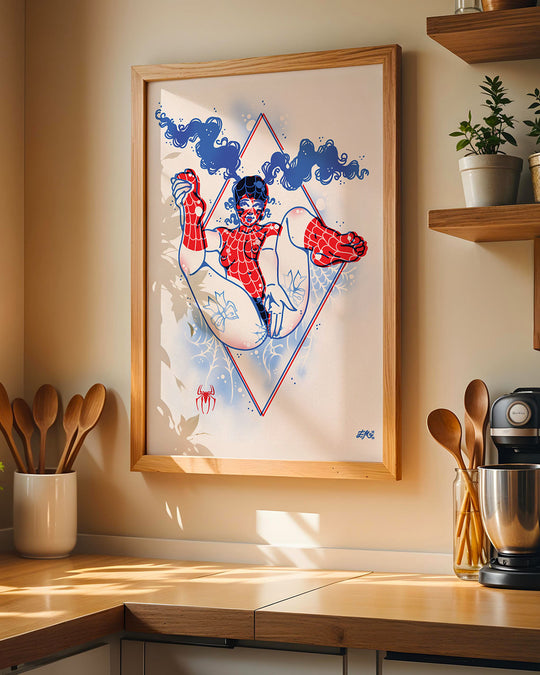 Spider Woman Print