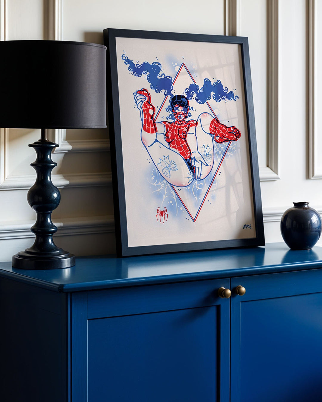 Spider Woman Print - Ella Mobbs