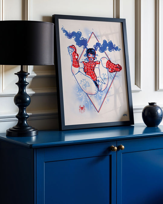 Spider Woman Print - Ella Mobbs