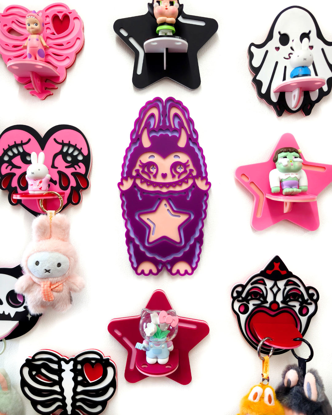 Star Labubu Wall Hanging