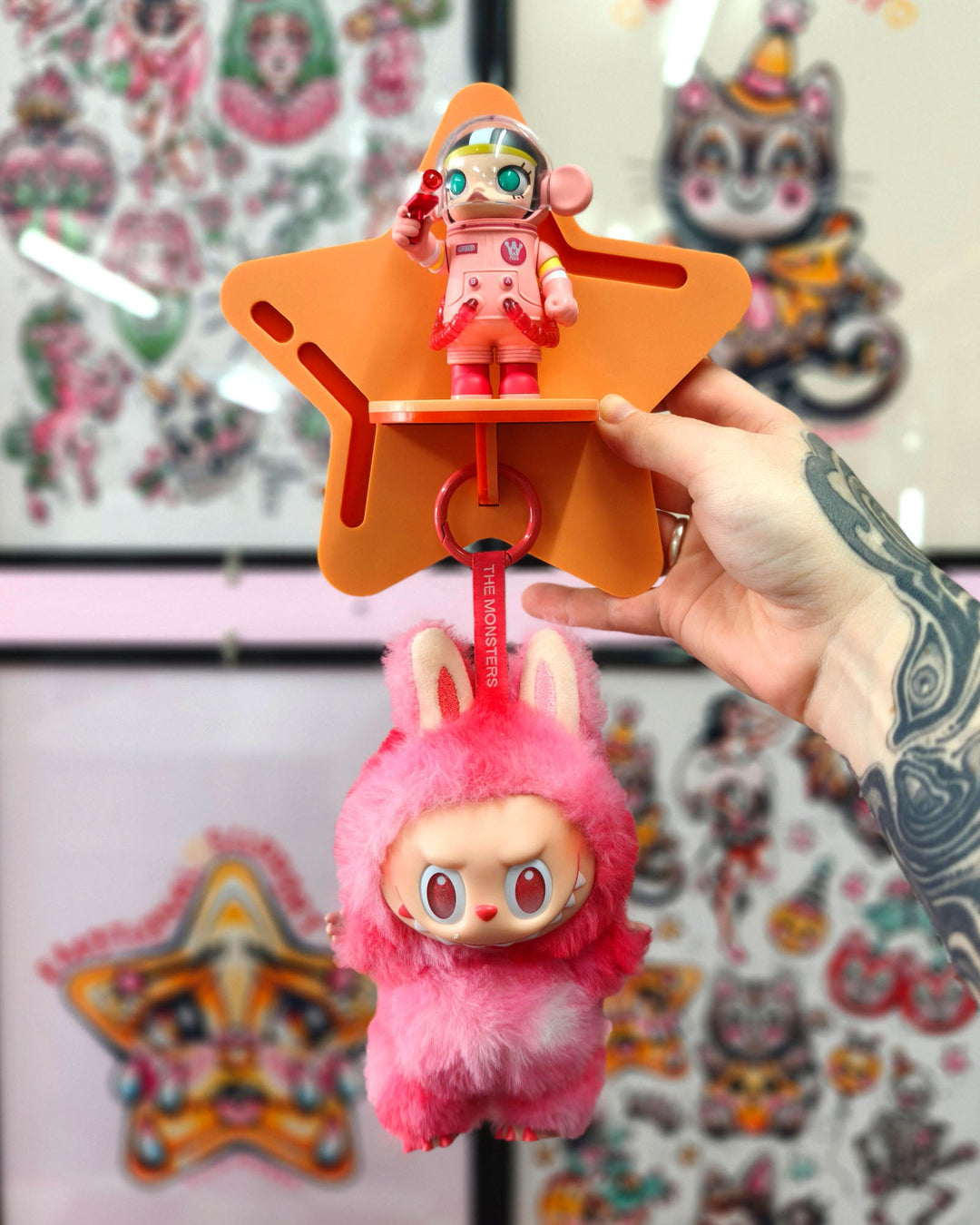 Star Shelf (Orange) - Ella Mobbs