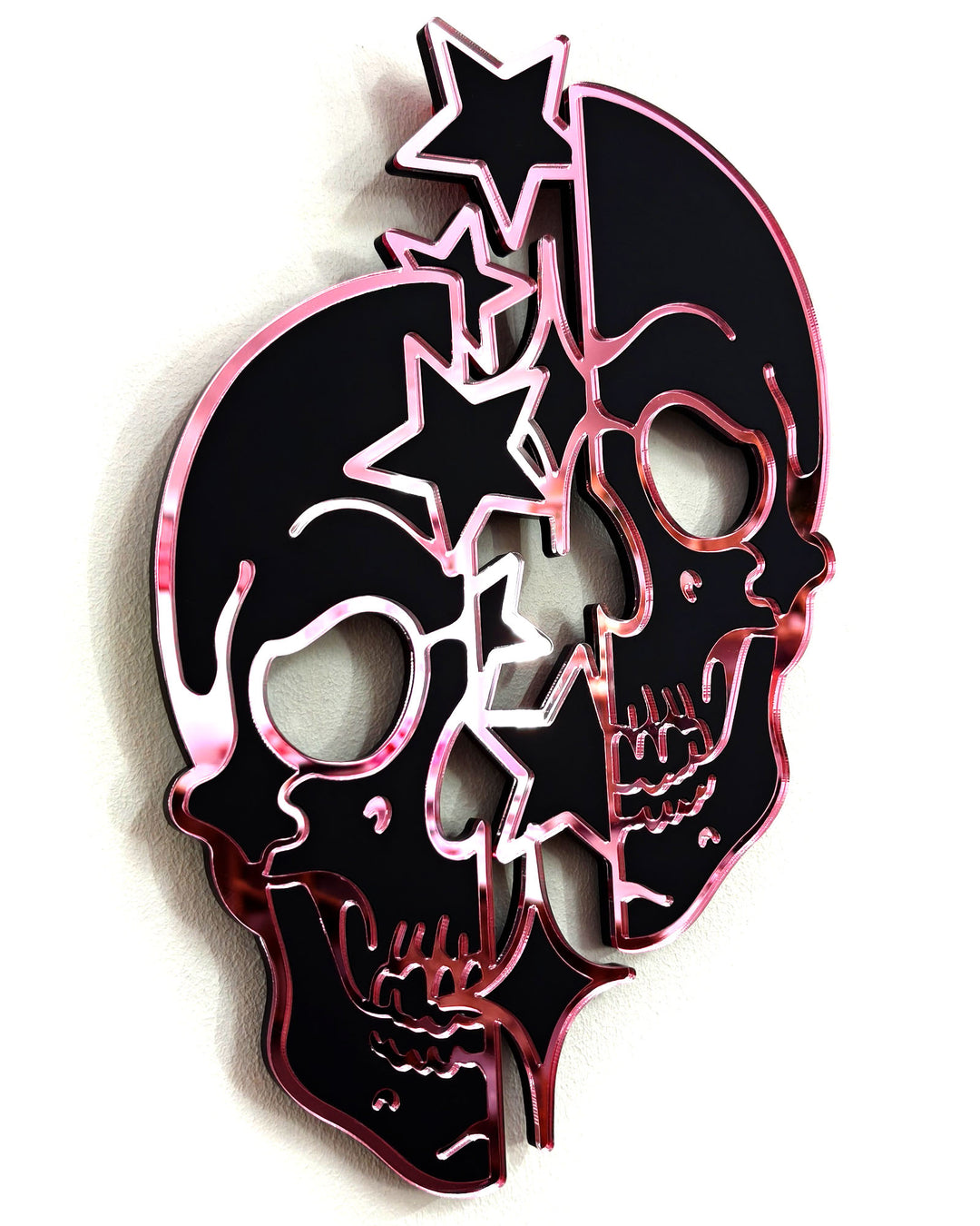 Star Skull Wall Hanging (Black)