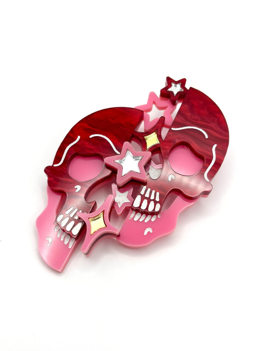 Starry Night Skull Brooch - EllaMobbs