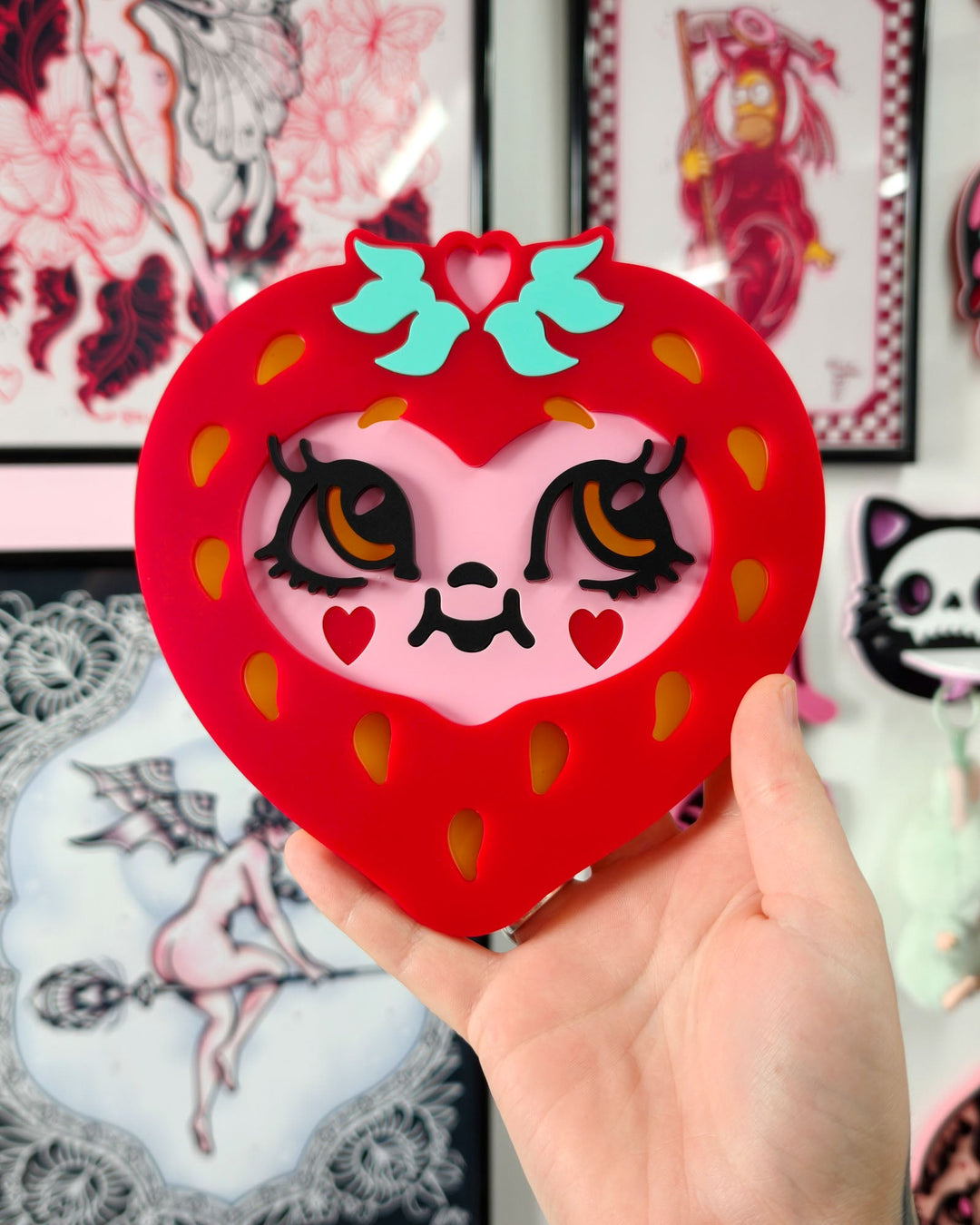 Strawberry 15cm/5.9" - Ella Mobbs