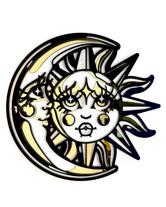 Sun and Moon 30cm/11.8"