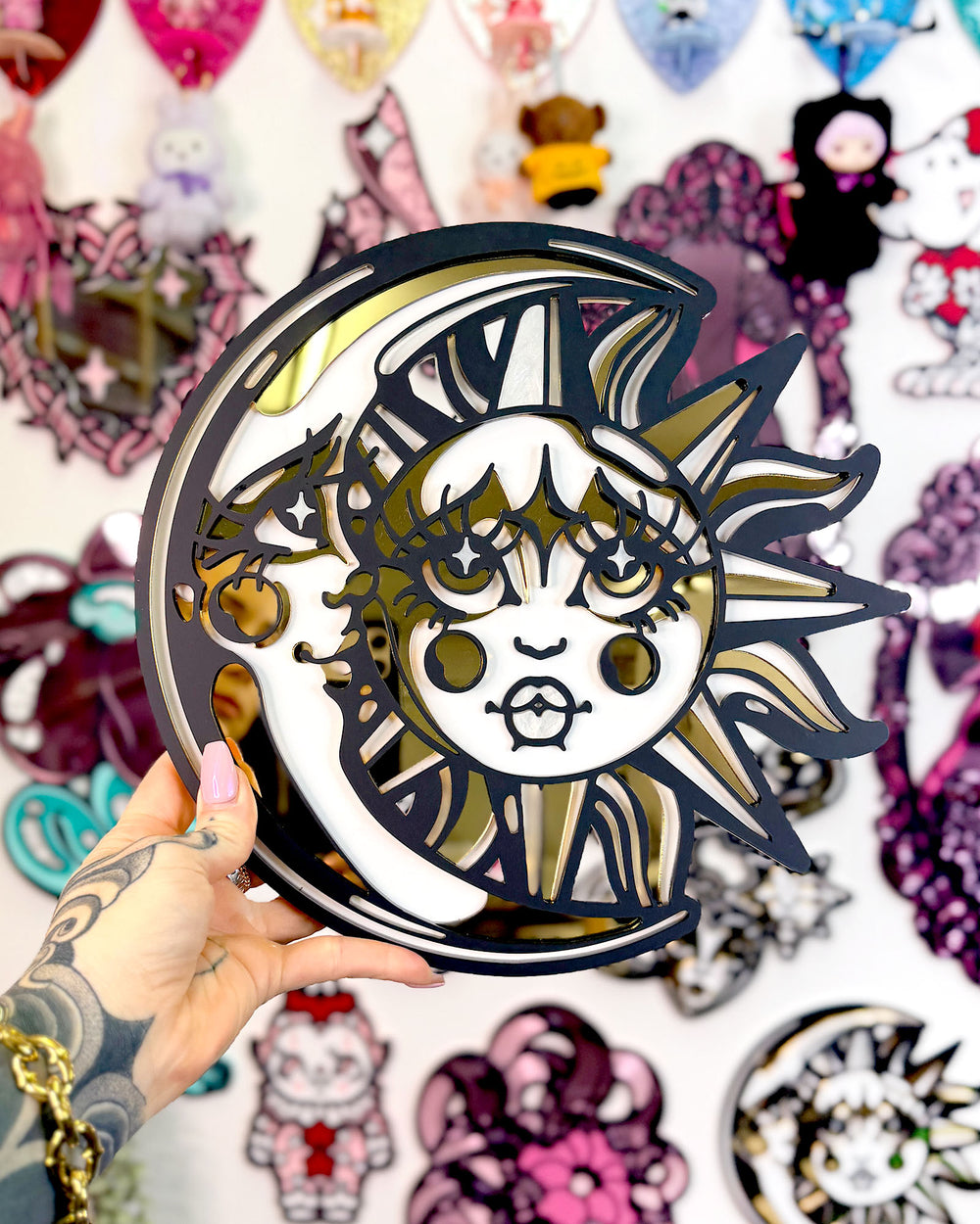 Sun and Moon 30cm/11.8"