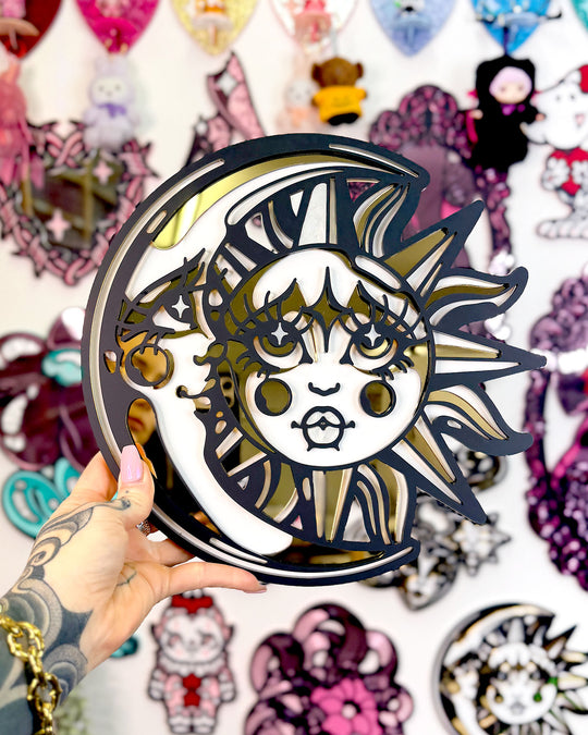 Sun and Moon 30cm/11.8"