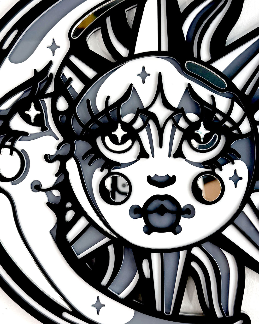 Sun and Moon 30cm/11.8"