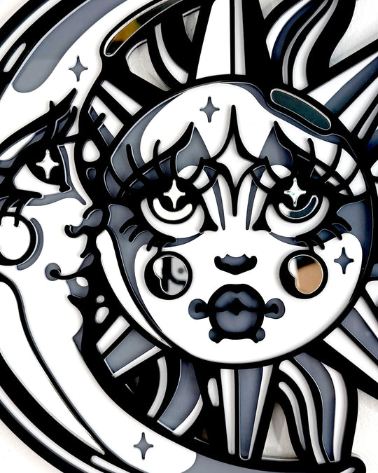 Sun and Moon 30cm/11.8"