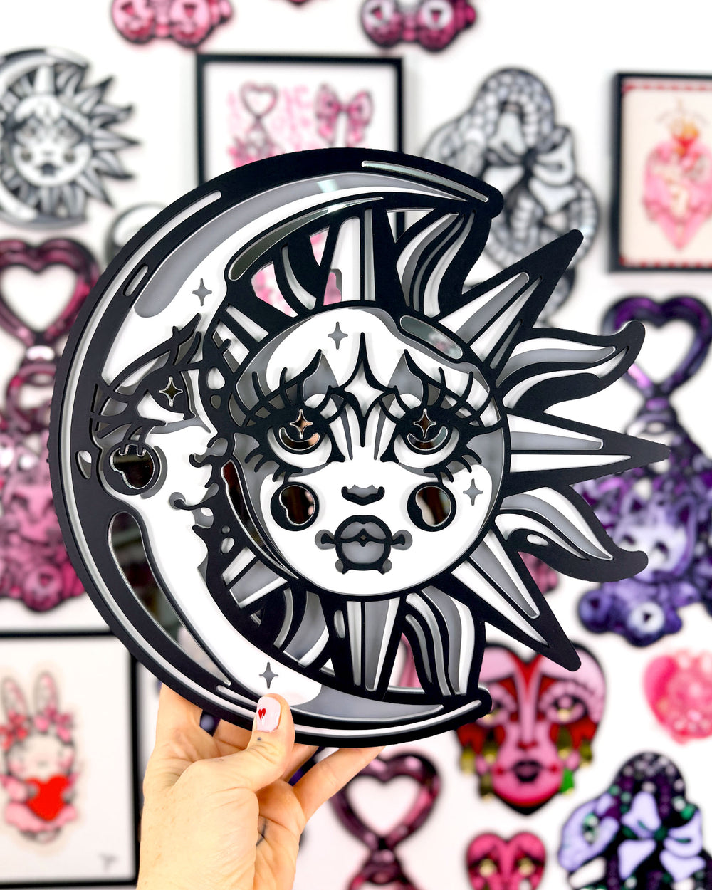 Sun and Moon 30cm/11.8"