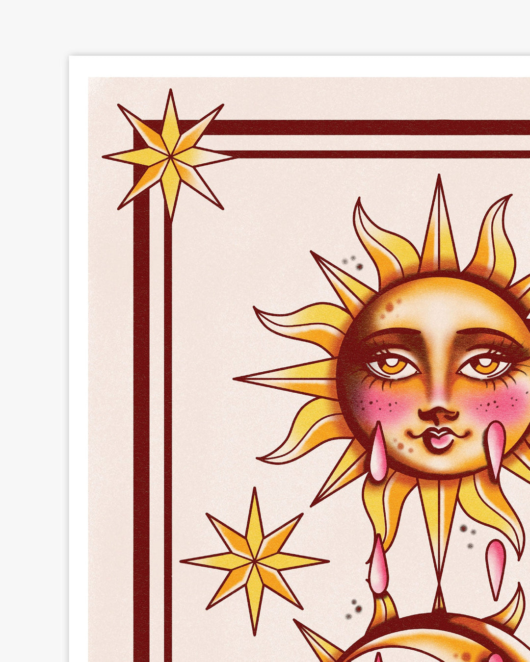 Sun and Moon Print - Ella Mobbs