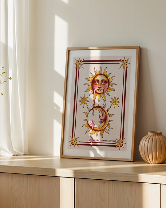 Sun and Moon Print - EllaMobbs