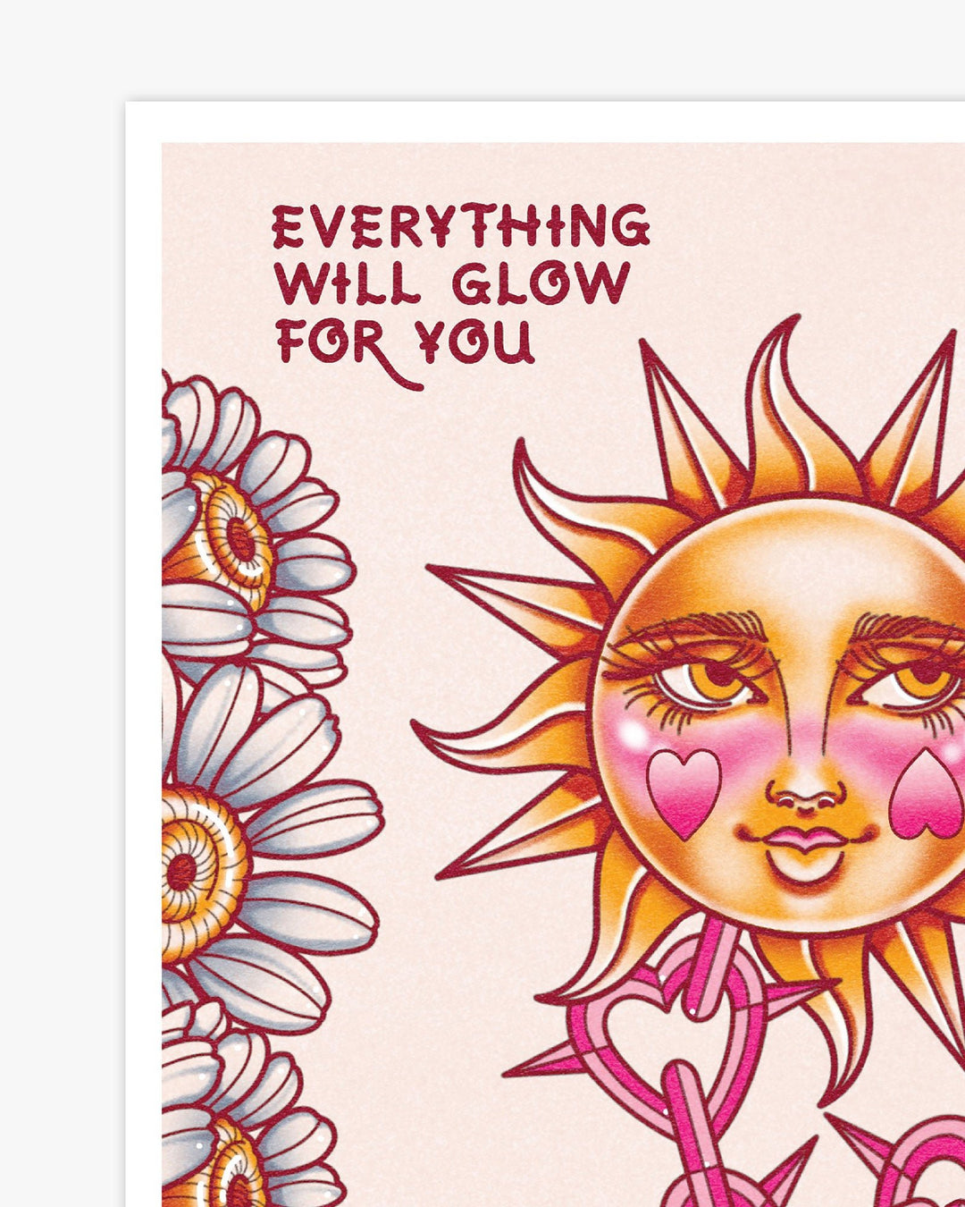 Sun Flail Print - Ella Mobbs