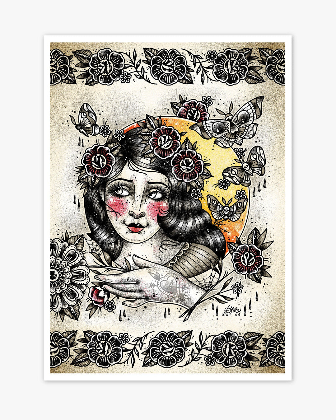 Sun Lady Print - Ella Mobbs