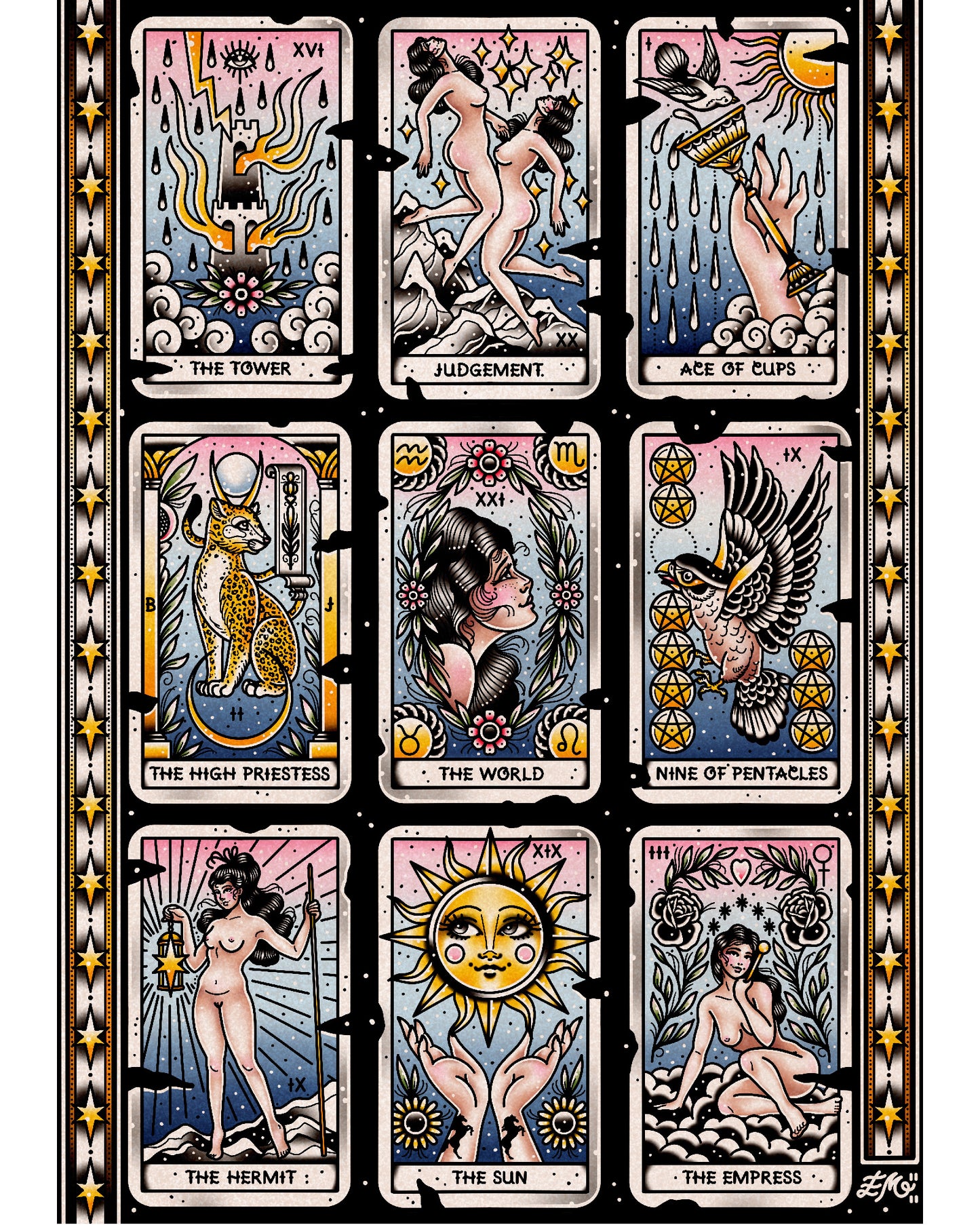 Tarot Picks Art Print