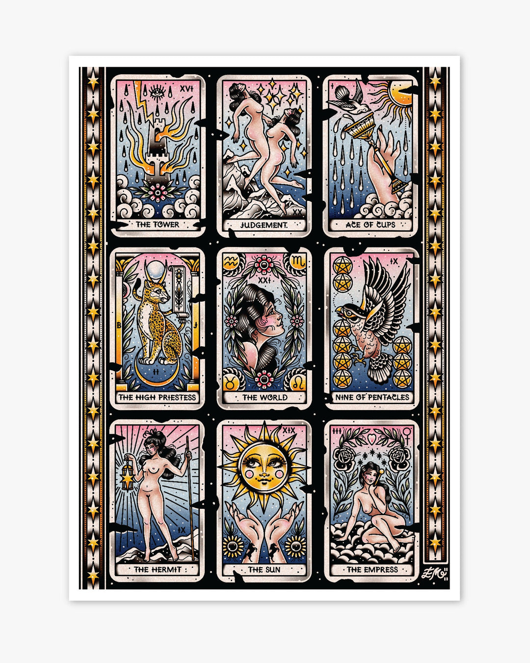 Tarot Picks Print - Ella Mobbs