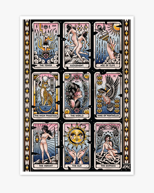 Tarot Picks Print - Ella Mobbs