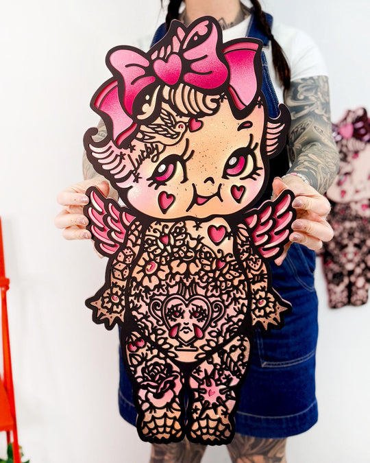 Tattooed Kewpie 60cm/23.6" (Painted #2)