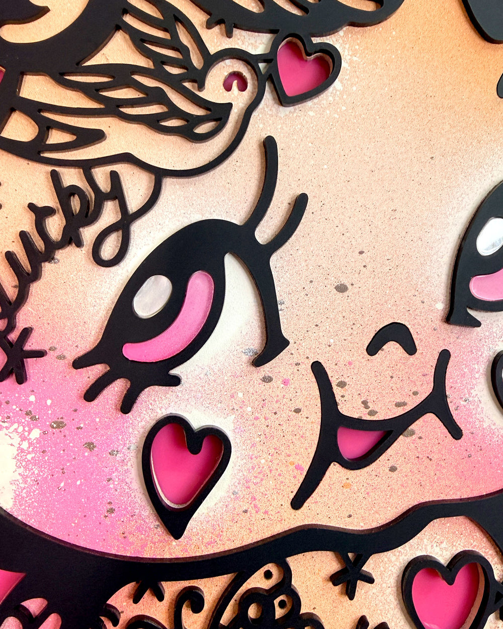 Tattooed Kewpie 60cm/23.6" (Painted #1)