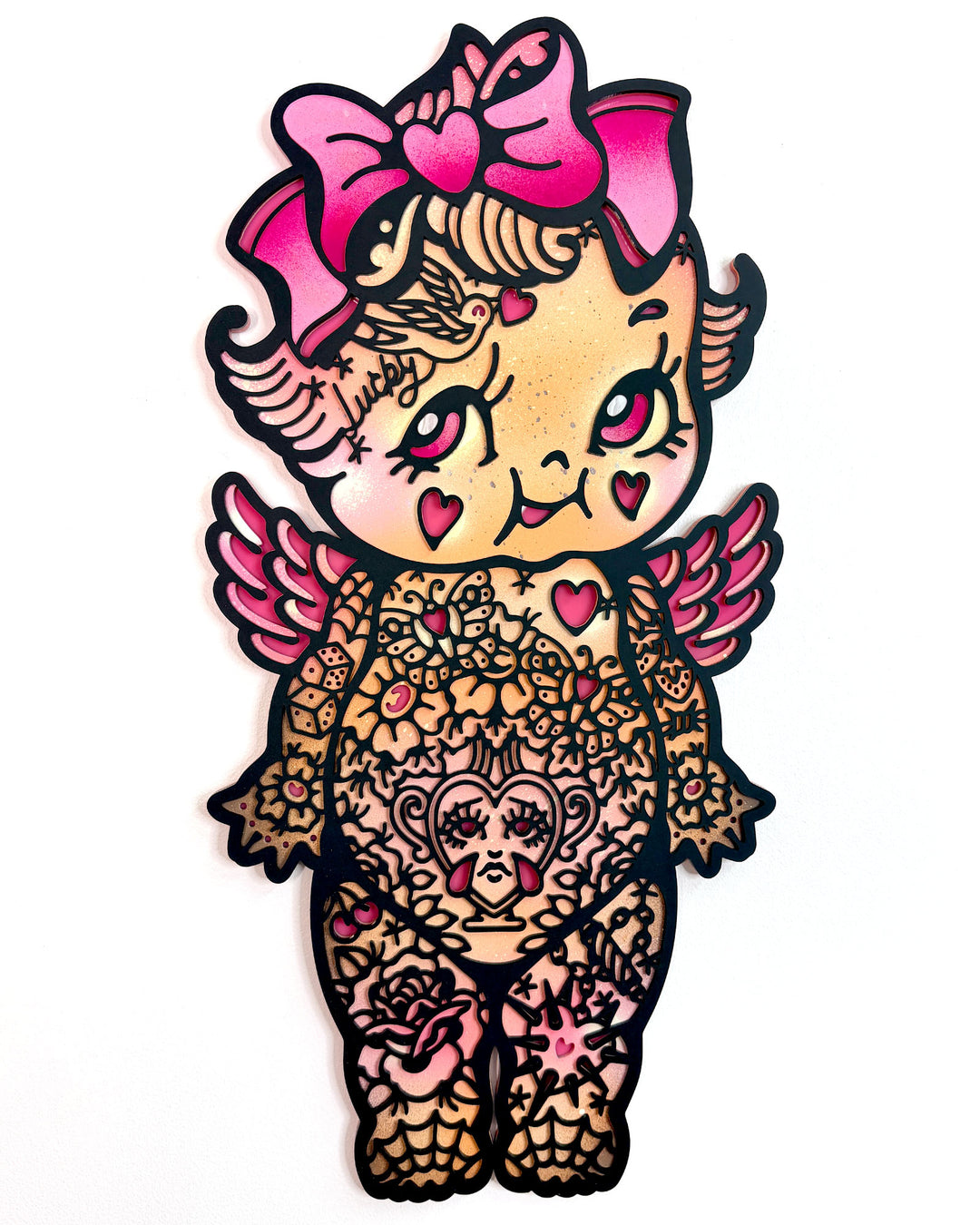 Tattooed Kewpie 60cm/23.6" (Painted #2)