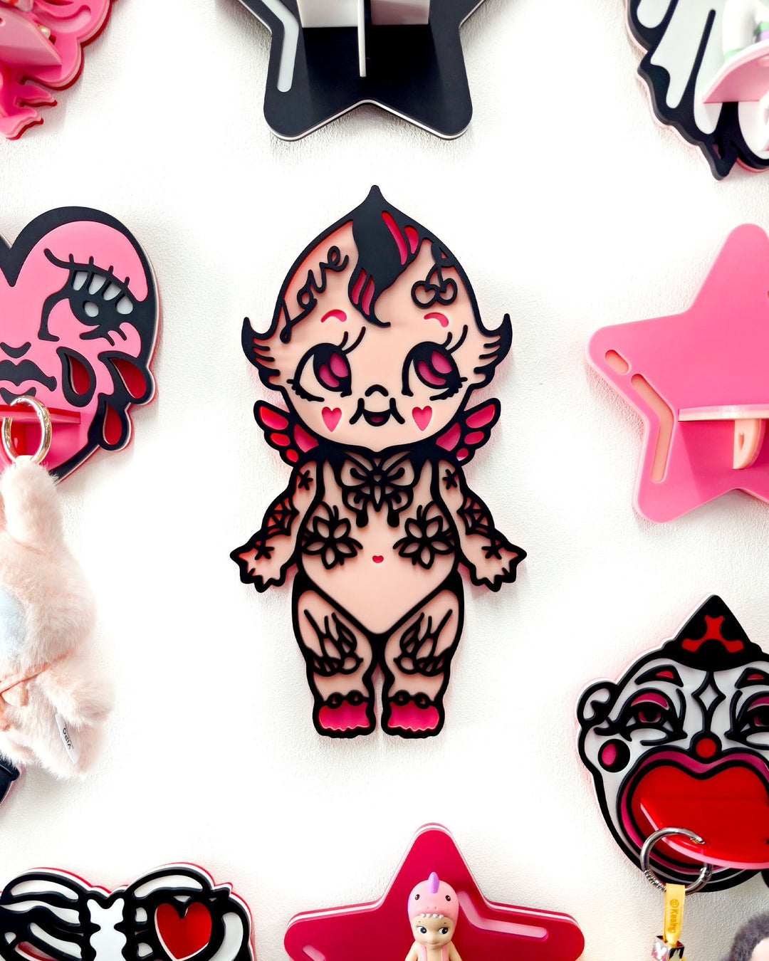 Tattooed Kewpie 30cm/11.8" - Ella Mobbs