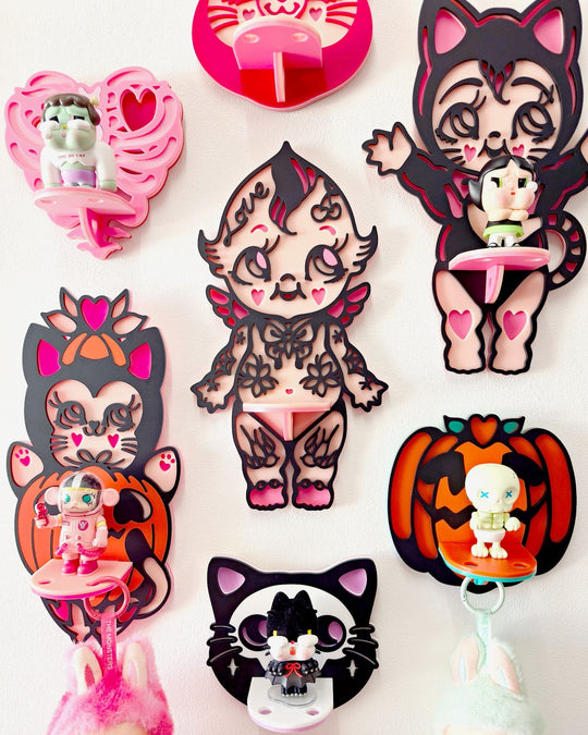 Tattooed Kewpie Shelf - Ella Mobbs