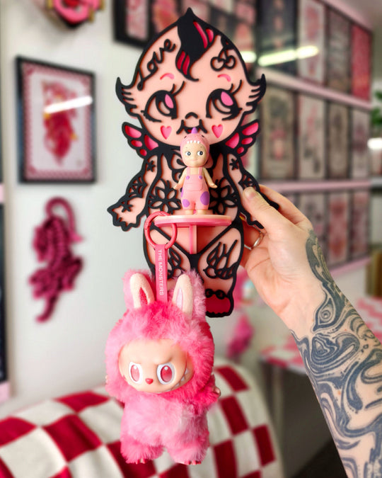 Tattooed Kewpie Shelf - Ella Mobbs