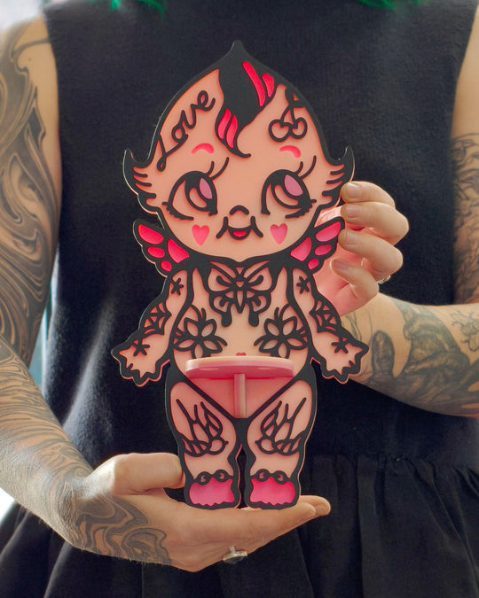 Tattooed Kewpie Shelf - Ella Mobbs