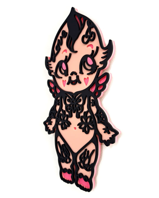 Tattooed Kewpie Wall Hanging