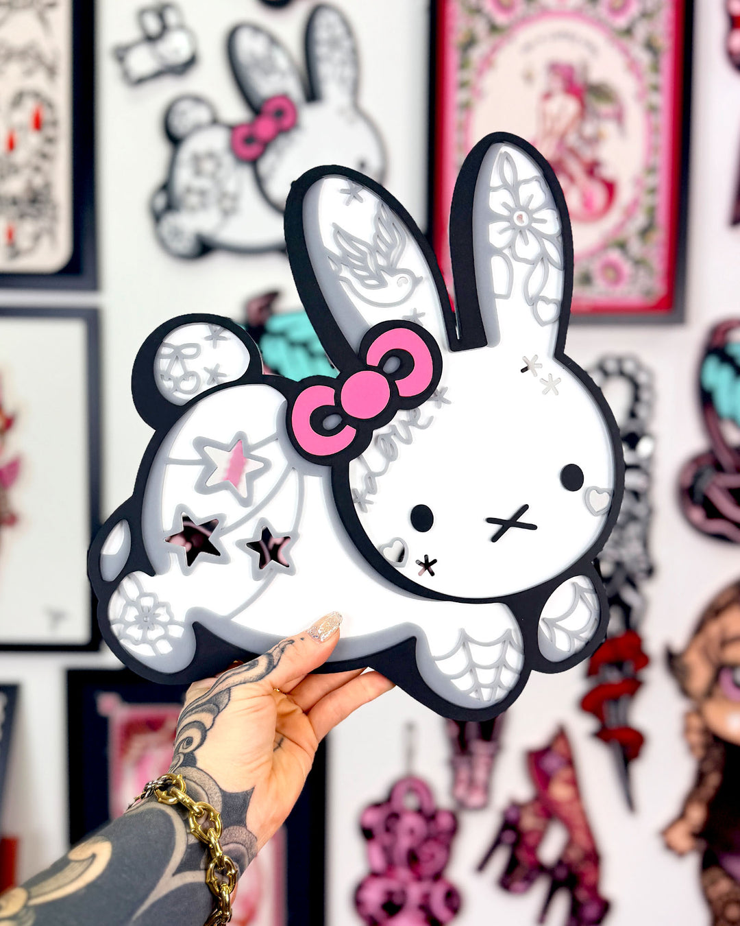 Tattooed Miffy 30cm/11.8"