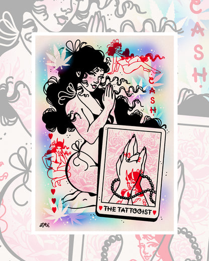 The Tattooist Art Print