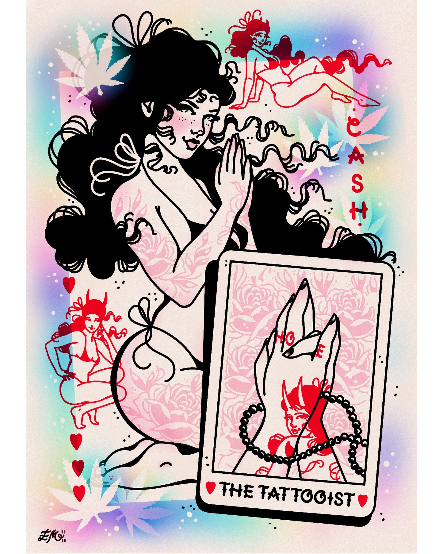 The Tattooist Art Print