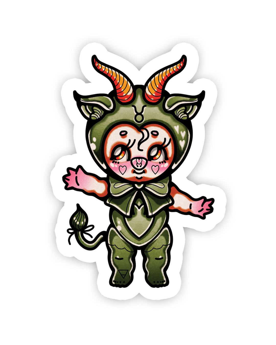 Taurus Sticker - Ella Mobbs