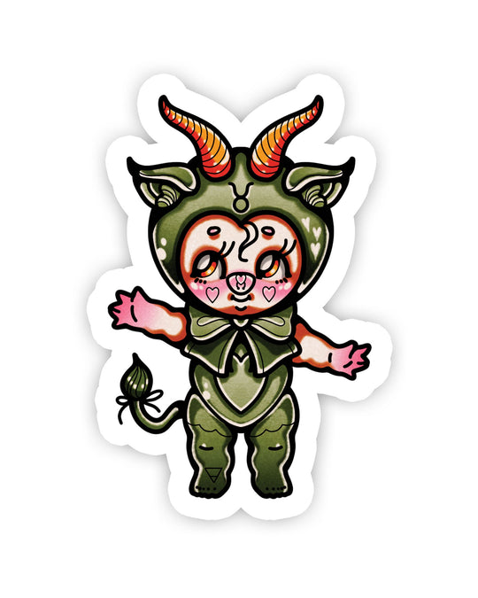 Taurus Sticker - Ella Mobbs