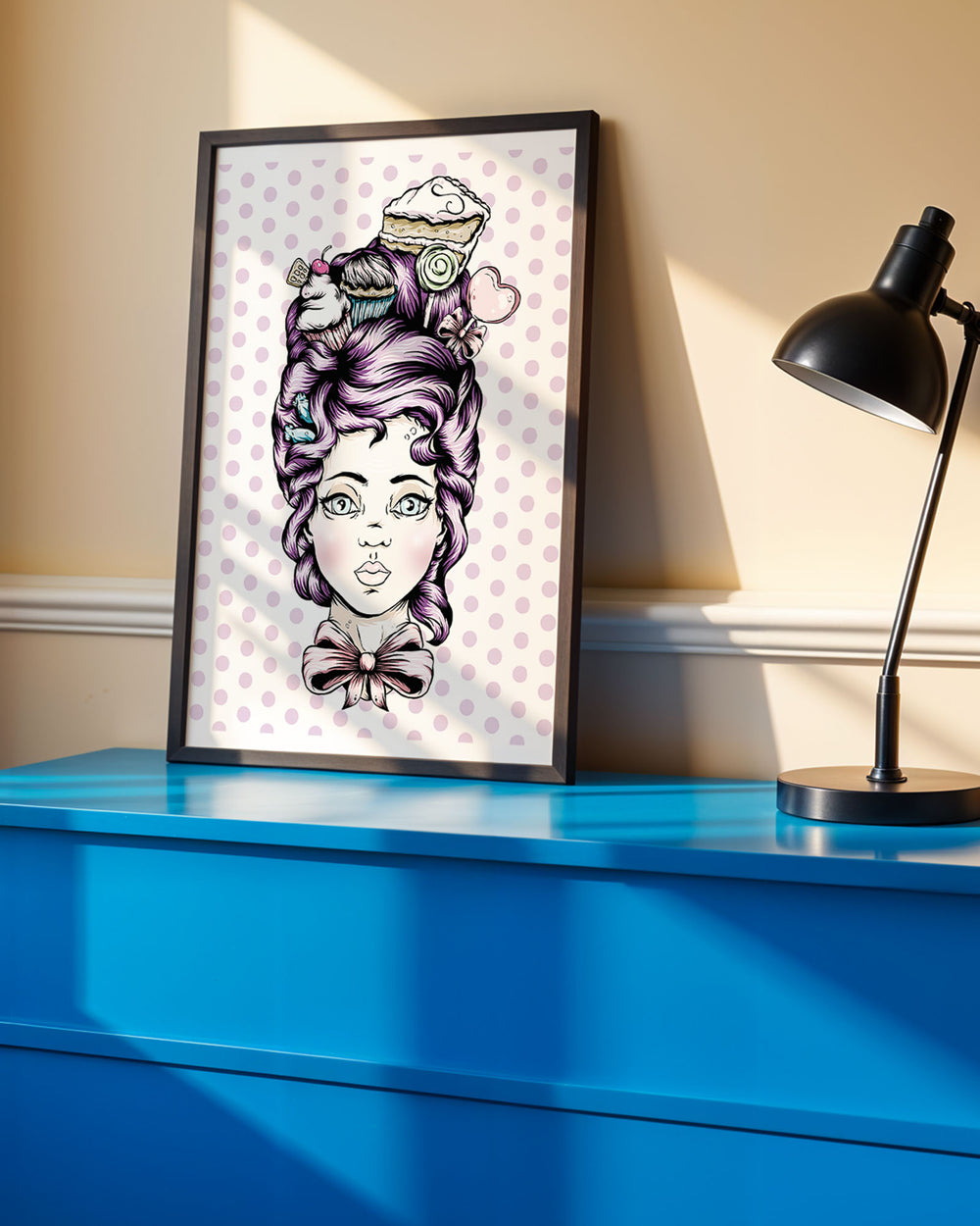 Teacake Lady Print