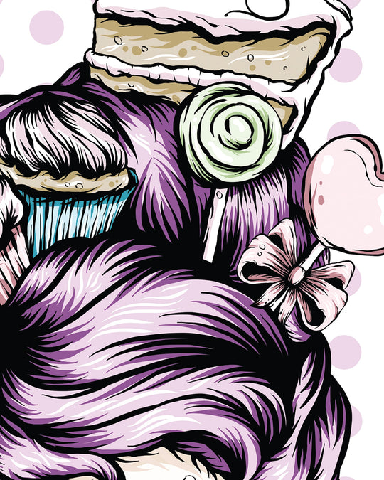 Teacake Lady Print - EllaMobbs