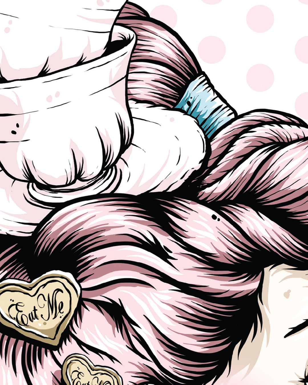 Teacup Lady Print - Ella Mobbs